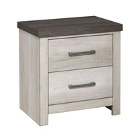 Riverwood - Nightstand With Usb Port - Gray