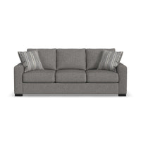 Theodore - Fabric Stationary Three-Cushion Sofa