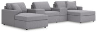 Modmax - U-Shaped Sectional - Granite