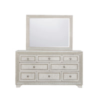 Camila - Dresser and Mirror - Creamy White