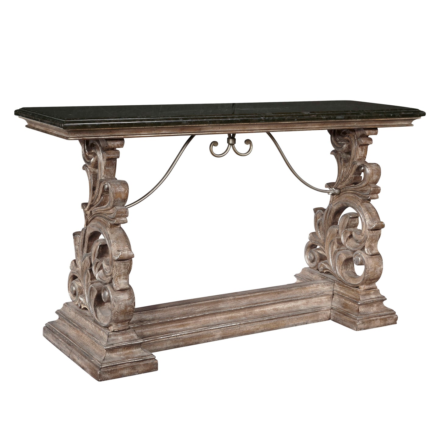 Pulaski Accents - Marble Top Console Table - Multi