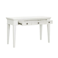 Savannah - 3-Drawer Desk - White Finish - White