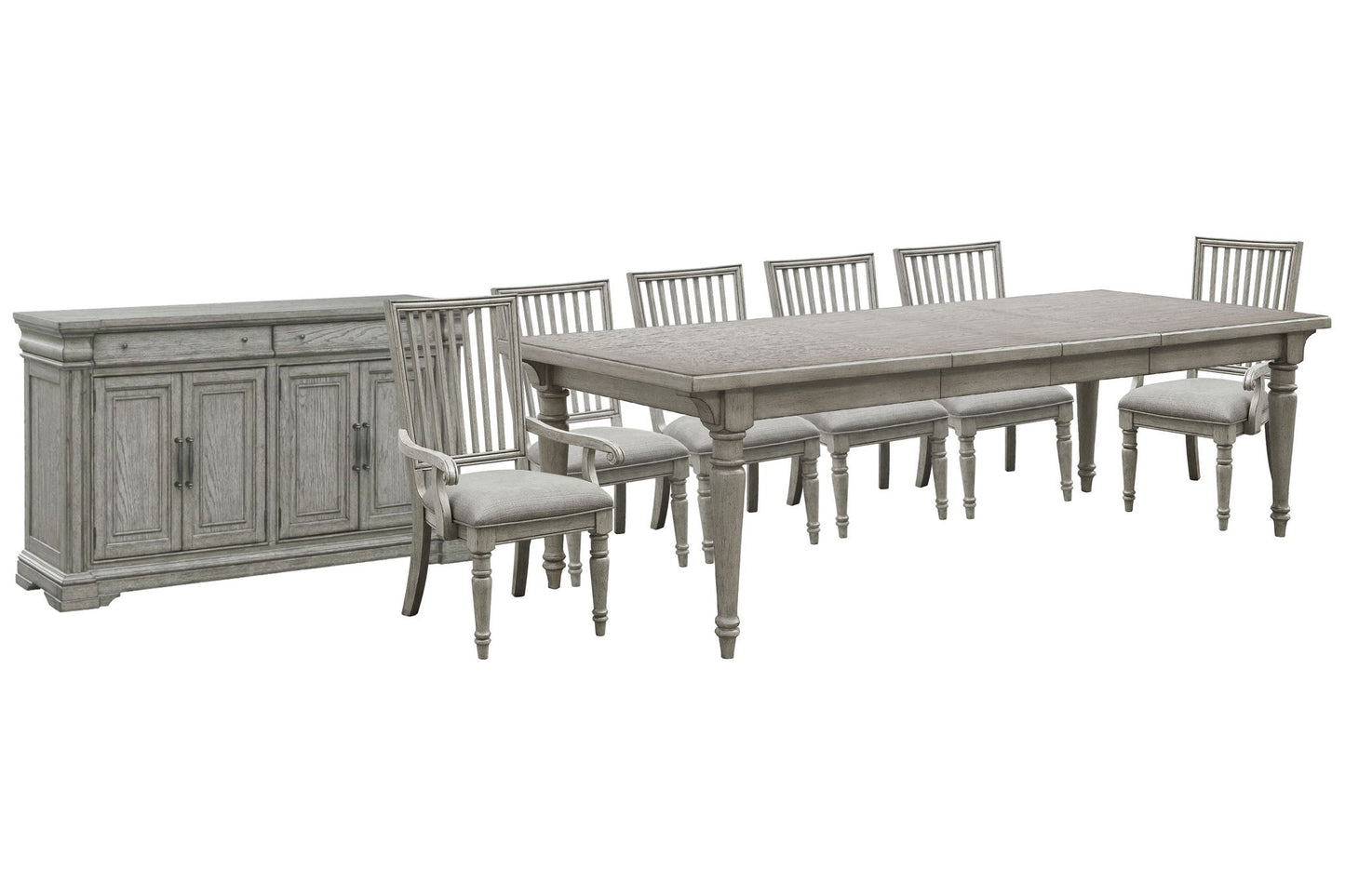 Madison Ridge - Extendable Leg Dining Room Table Set