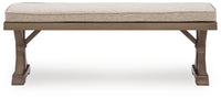Laguna Heights - Bench With Cushion - Beige
