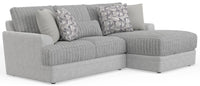 Titan - Sectional With Comfort Coil Seating And Accent Pillows