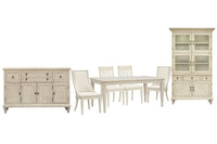 Newport - 7 Piece Extendable Rectangular Dining Table Set