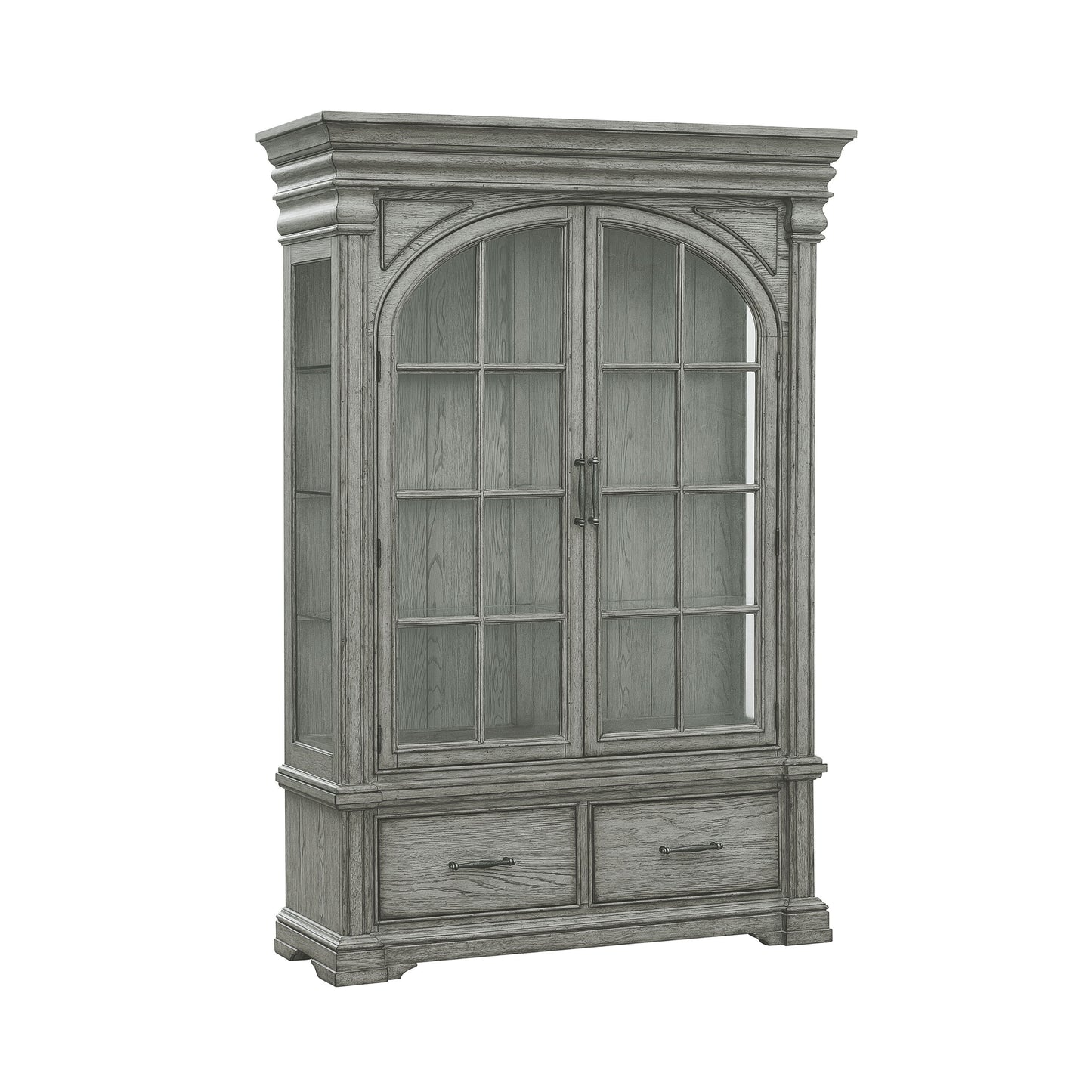 Madison Ridge - China Cabinet - Gray