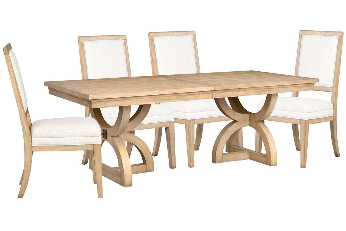 Coventry - Extendable Trestle Dining Table Set