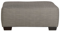 Cutler - Cocktail Ottoman - Basalt