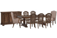 Durango - Extendable Trestle Dining Table Set