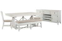 Heron Cove - Extendable Trestle Dining Table Set