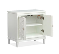 Springhouse - Door Nightstand - Whisper White