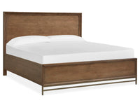 Lindon - Complete Panel Bed - Belgian Wheat
