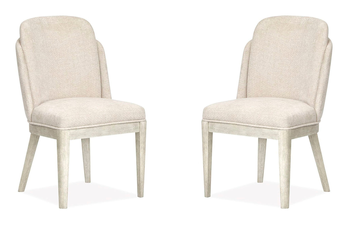 Lorelei - Upholstered Host Chair (Set of 2) - Misty Cloud