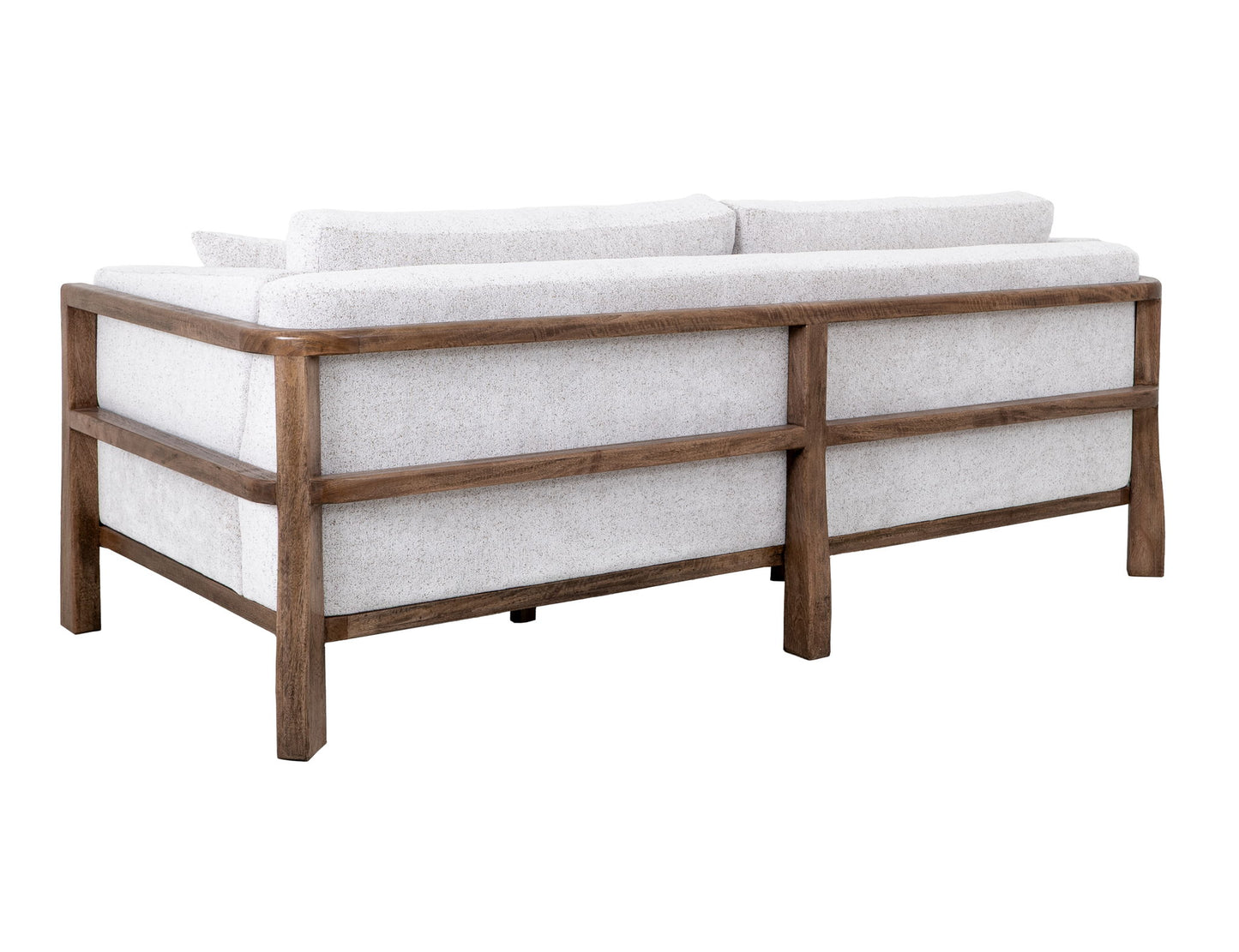 Roots - Sofa - Pearl Silver / Light Brown