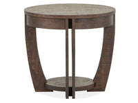 Lyndale - Round End Table - Nutmeg