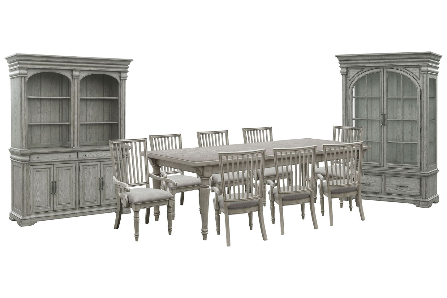 Madison Ridge - Extendable Leg Dining Room Table Set