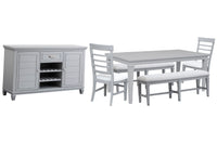 Charleston - Extendable Rectangular Dining Table Set