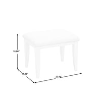 Camila - Vanity Stool - Natural