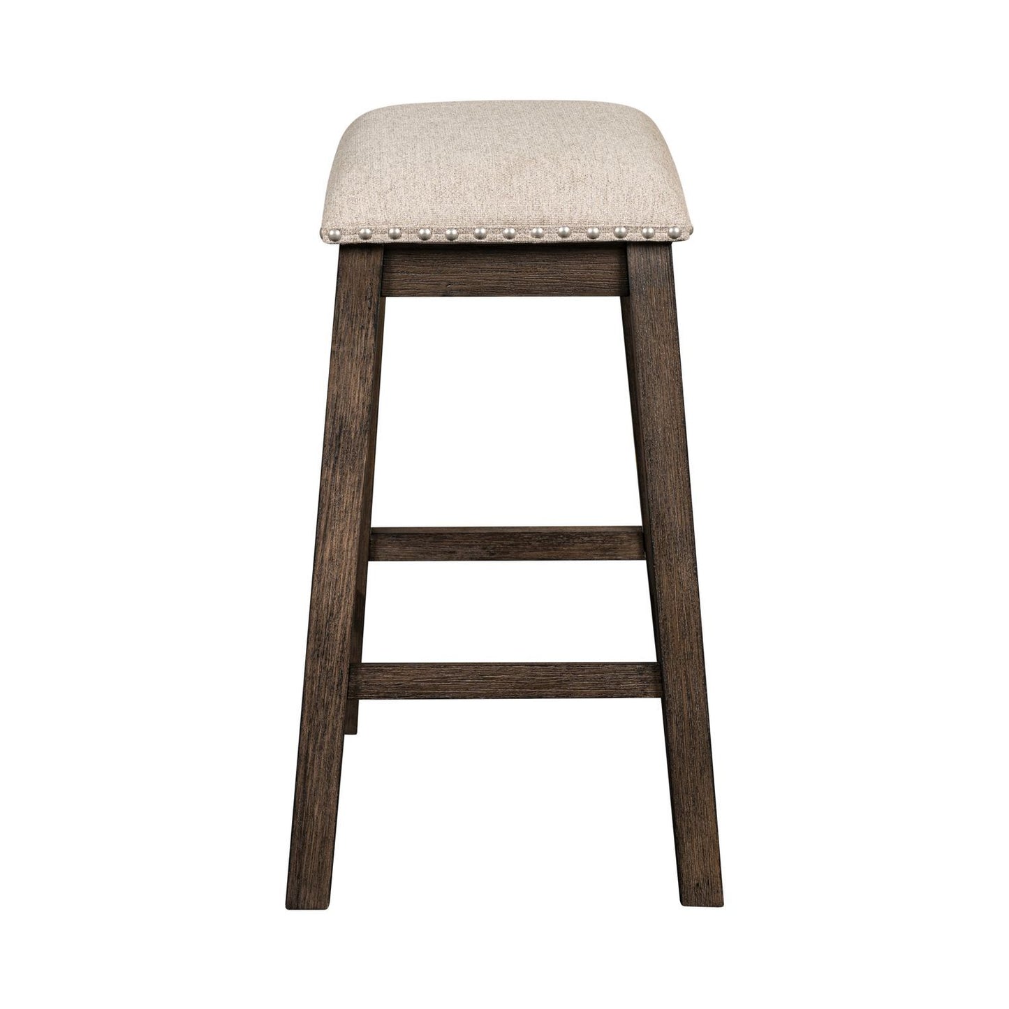 Harrison - Upholstered Console Stool - Brown