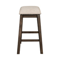 Harrison - Upholstered Console Stool - Brown