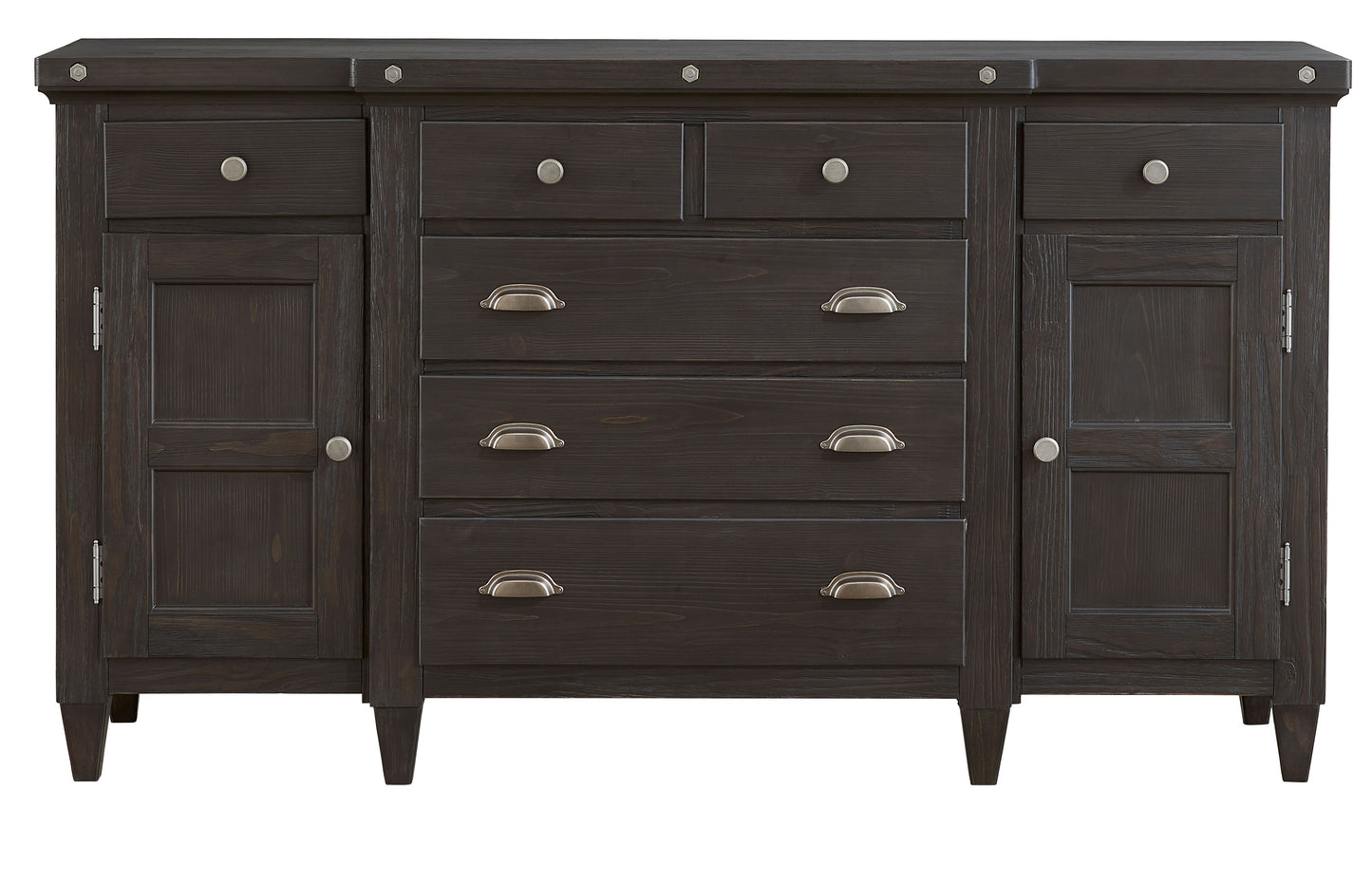 Sierra - Drawer Dresser - Obsidian