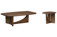 Phoebe - Rectangular Cocktail Table Set