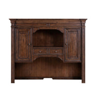 Providence Park - Jr Executive Credenza Hutch - Chateau Brown