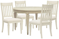 Newport - Extendable Round Dining Table Set