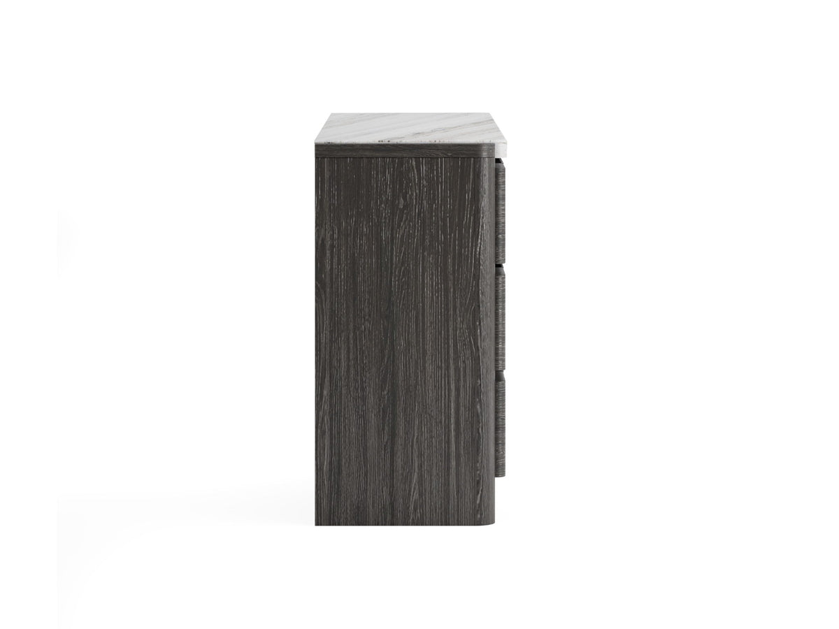Keaton - Double Drawer Dresser - Black