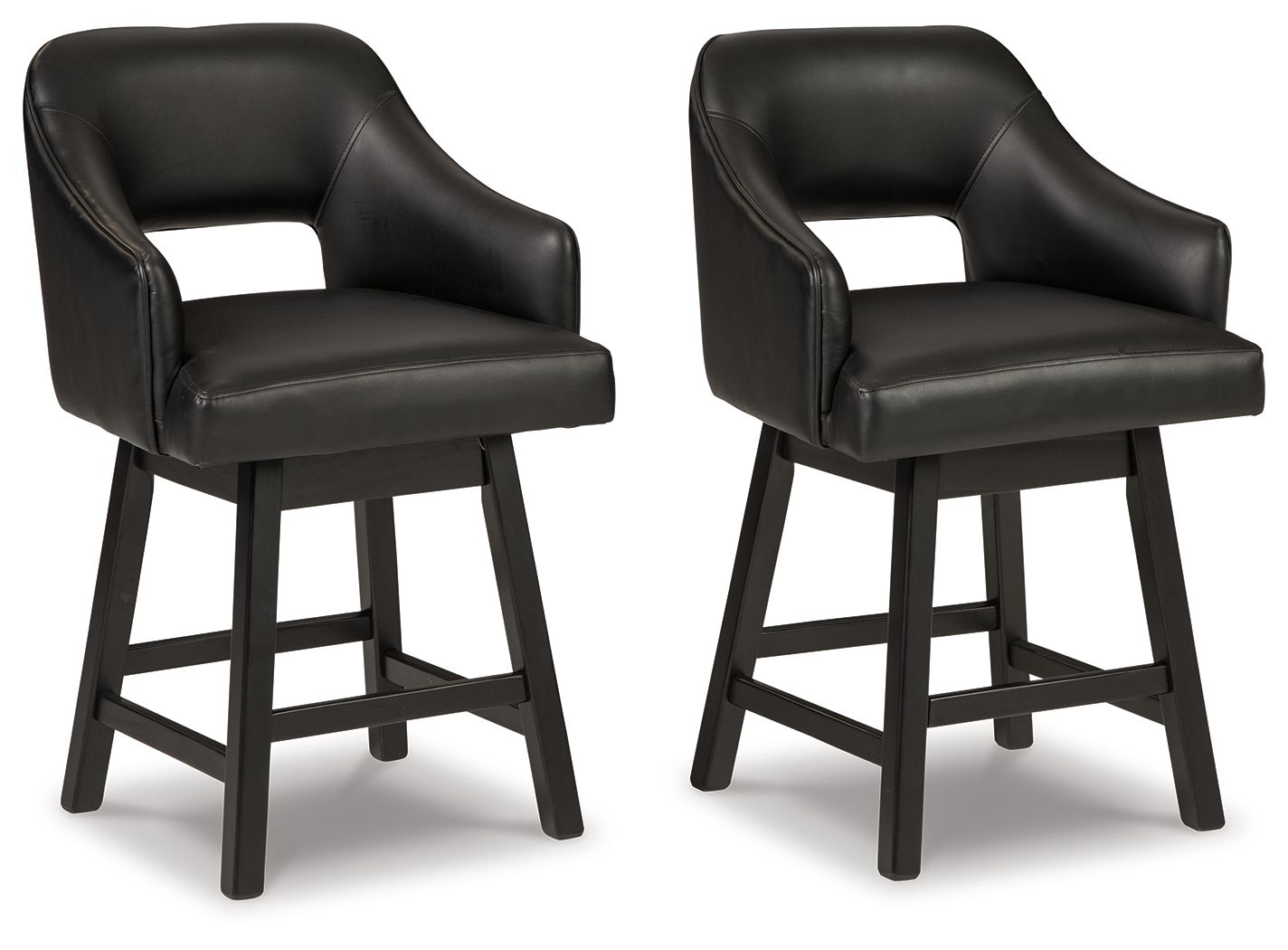 Tallenger - Upholstered Swivel Barstool (Set of 2)