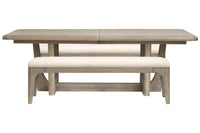 Braelyn - Extendable Trestle Dining Table Set