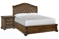 Durango - Upholstered Sleigh Storage Bedroom Set