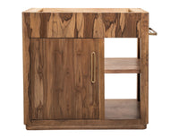 Balam - 1 Door Bathroom Vanity Base - Light Brown