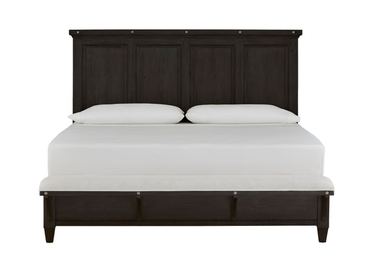 Sierra - Complete Panel Bed With Upholstered Footboard