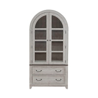 River Place - Curio Cabinet - White