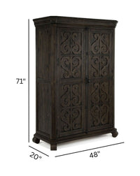 Bellamy - Door Chest - Peppercorn