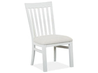 Harper Springs - Dining Side Chair With Upholstered Seat (Set of 2) - Silo White