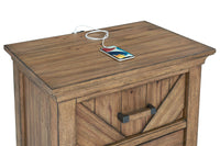 B00775 - Nightstand - Hickory Brown