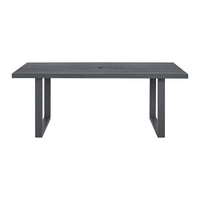 Playa - Dining Table - Dark Gray / Beige