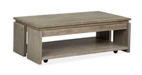 Conrad - Rectangular Lift Top Storage Cocktail Table Set
