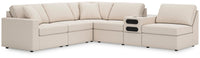 Modmax - L-Shaped Sectional - Oyster