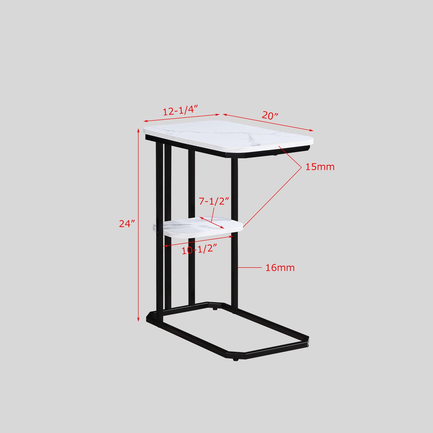 Ida - Chairside Table