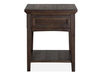 Westley Falls - Rectangular End Table - Graphite
