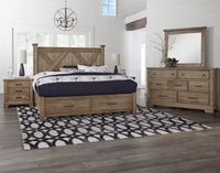 Cool Rustic - X Bed