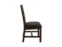 Dark Teak - Chair (Set of 2) - Oil Black