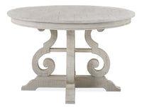 Bronwyn - 48" Round Dining Table - Alabaster