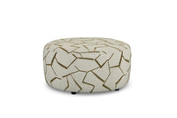 Avalon - Fabric Stationary Cocktail Ottoman