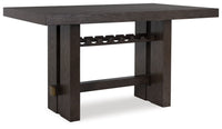 Burkhaus - Dark Brown - Rectangular Dining Room Counter Table