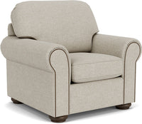 Preston - Fabric Chair With Nailhead Trim